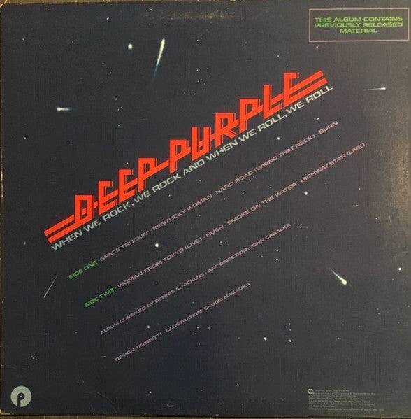 Deep Purple : When We Rock, We Rock And When We Roll, We Roll (LP, Album, Comp, Win)