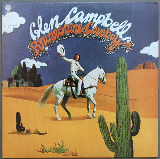 Glen Campbell : Rhinestone Cowboy (LP, Album, Club, Col)