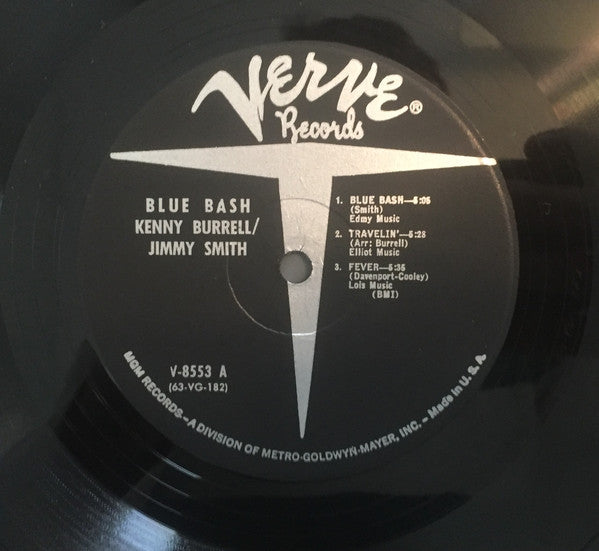 Kenny Burrell / Jimmy Smith : Blue Bash! (LP, Album, Mono)