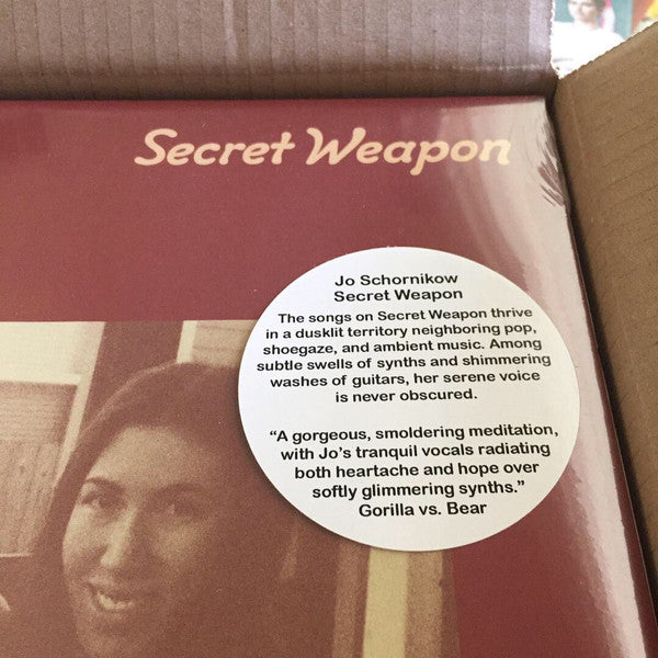 Jo Schornikow : Secret Weapon (LP, Album, Whi)