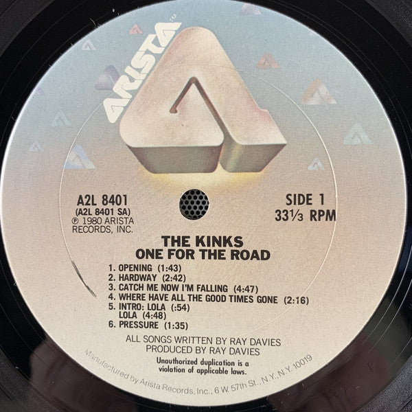 The Kinks : One For The Road (2xLP, Album)