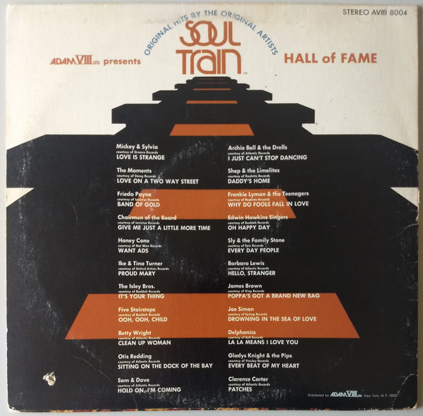 Various : Soul Train Hall Of Fame (LP, Album, Comp)