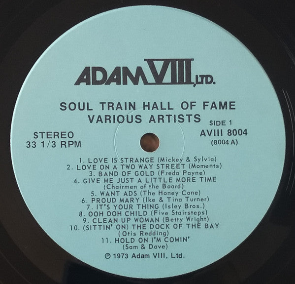 Various : Soul Train Hall Of Fame (LP, Album, Comp)