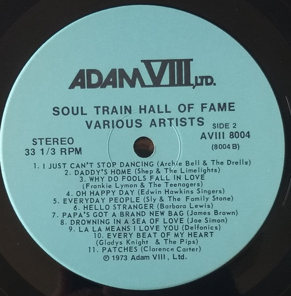 Various : Soul Train Hall Of Fame (LP, Album, Comp)