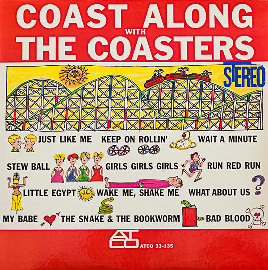 The Coasters : Coast Along With The Coasters (LP, Album, Comp)