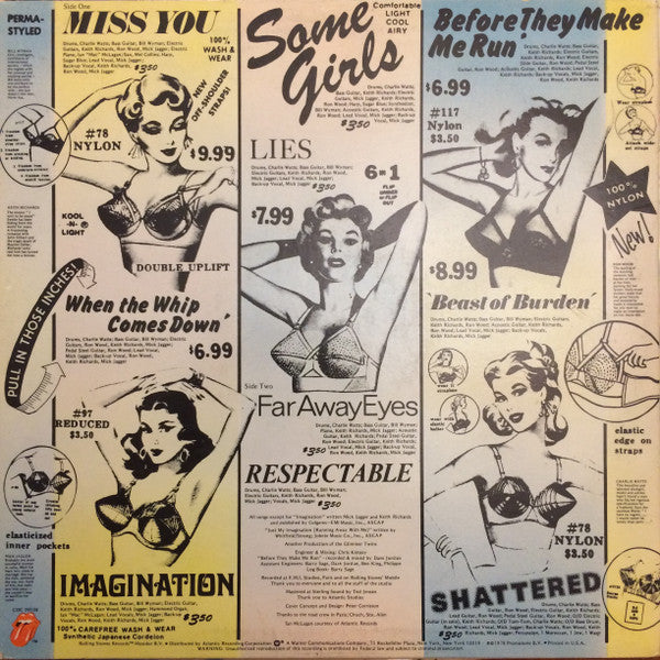 The Rolling Stones : Some Girls (LP, Album, 1st)