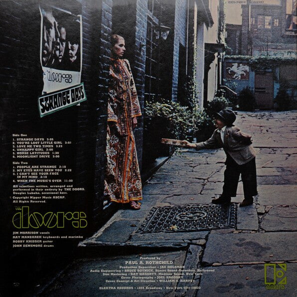 The Doors : Strange Days (LP, Album, Mon)