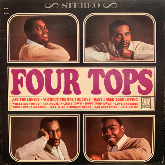 Four Tops : Four Tops (LP, Album, Roc)