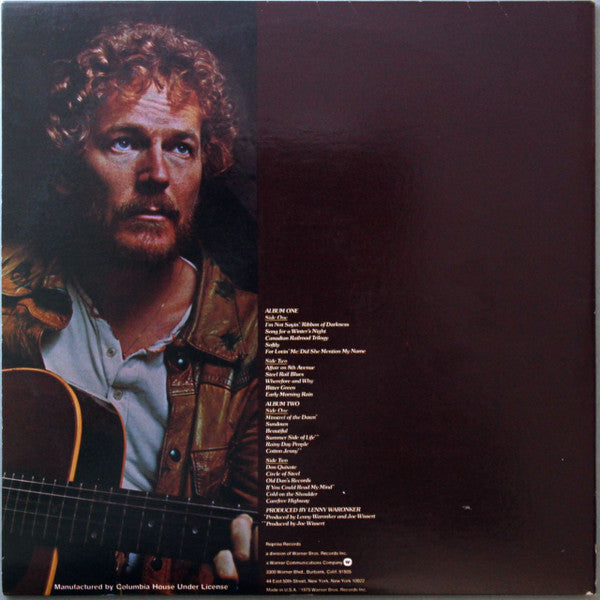 Gordon Lightfoot : Gord's Gold (2xLP, Comp, Club, RE, Car)