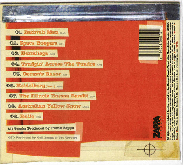 Frank Zappa : One Shot Deal (CD, Album)