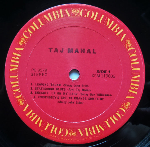 Taj Mahal : Taj Mahal (LP, Album, RE)