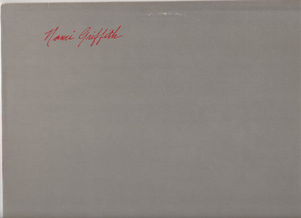 Nanci Griffith : There's A Light Beyond These Woods (LP, RE, Aus)
