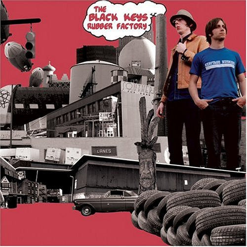 The Black Keys : Rubber Factory (LP, Album, Gat)