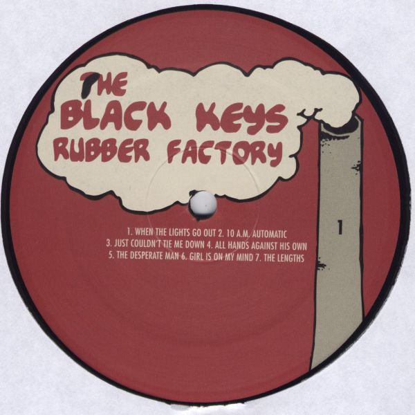 The Black Keys : Rubber Factory (LP, Album, Gat)