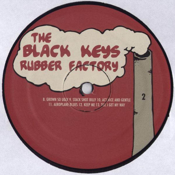 The Black Keys : Rubber Factory (LP, Album, Gat)
