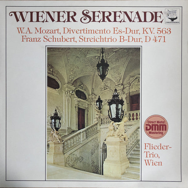 Wolfgang Amadeus Mozart, Franz Schubert, Flieder Trio : Wiener Serenade (LP, Album)