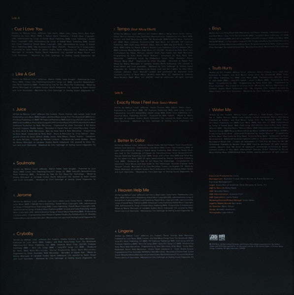 Lizzo : Cuz I Love You (LP, Album)