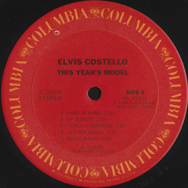 Elvis Costello : This Year's Model (LP, Album, Ter)
