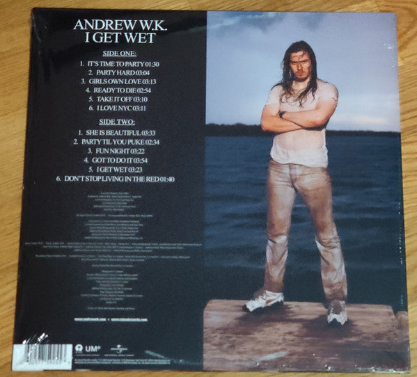 Andrew W.K. : I Get Wet (LP, Album, RE)