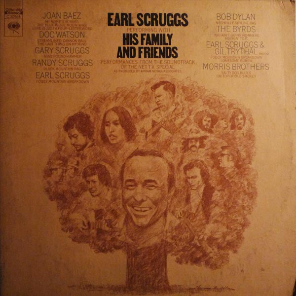 Earl Scruggs : Earl Scruggs Performing With His Family And Friends (LP, Album, Ter)