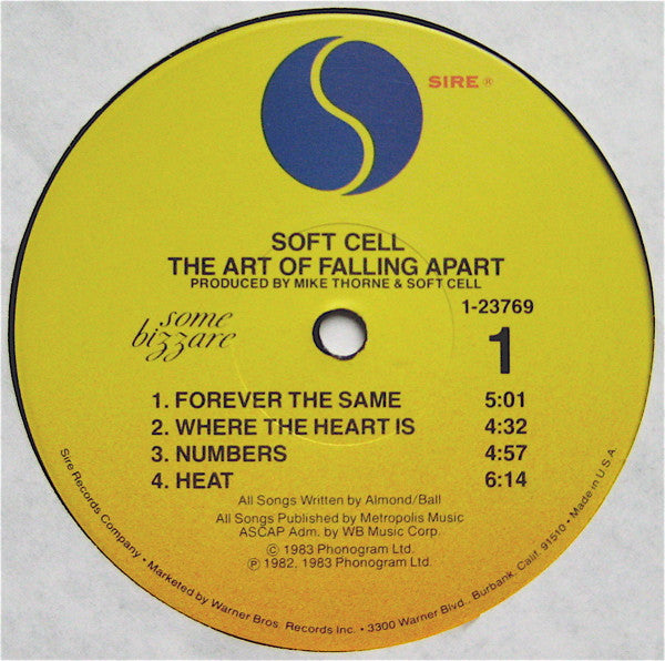 Soft Cell : The Art Of Falling Apart (LP, Album + 12", EP + Ltd, Win)