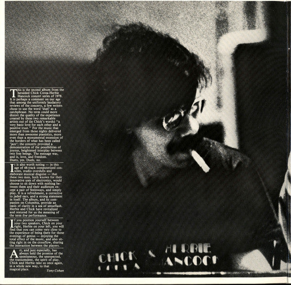 Corea*, Hancock* : An Evening With Chick Corea And Herbie Hancock (2xLP, Album)