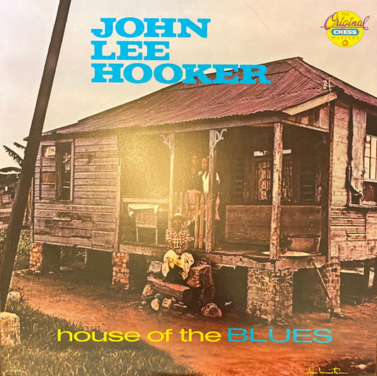 John Lee Hooker : House Of The Blues (LP, Album, RE, Pin)