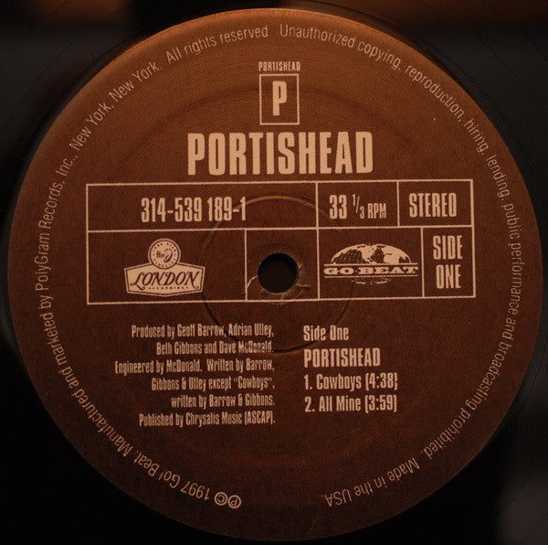 Portishead : Portishead (2xLP, Album)