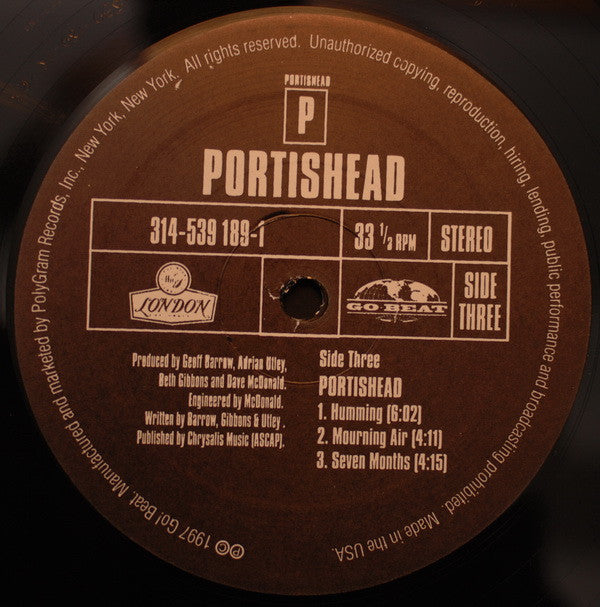 Portishead : Portishead (2xLP, Album)