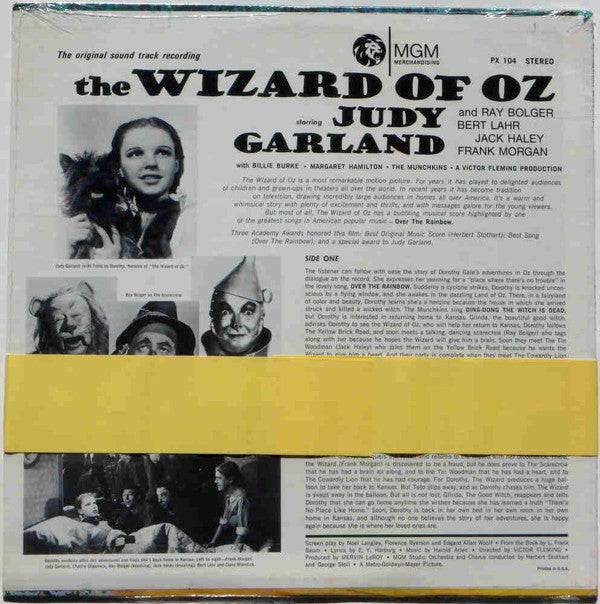 Various : The Wizard Of Oz (The Original Sound Track Recording) (LP, RE, Blu)
