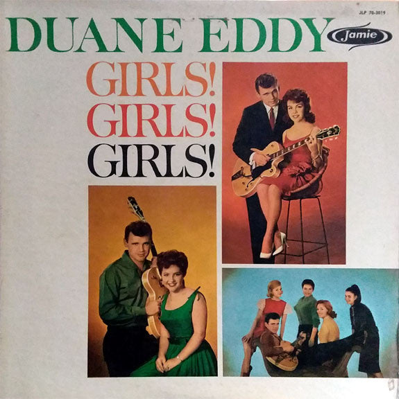 Duane Eddy : Girls! Girls! Girls! (LP, Album, Mono)