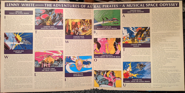 Lenny White : Presents The Adventures Of  Astral Pirates (LP, Album, Gat)