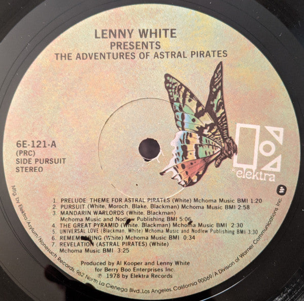 Lenny White : Presents The Adventures Of  Astral Pirates (LP, Album, Gat)