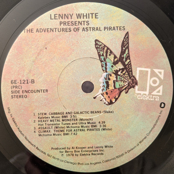 Lenny White : Presents The Adventures Of  Astral Pirates (LP, Album, Gat)