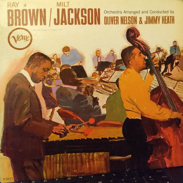 Ray Brown / Milt Jackson : Ray Brown / Milt Jackson (LP, Album, Mono)