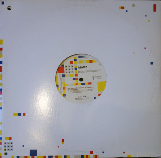 Marz (2) : It's Hard To Fall Out Of Love (12")