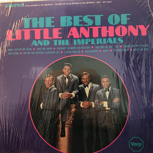 Little Anthony & The Imperials : The Best Of Little Anthony & The Imperials (LP, Comp, Club, RE)