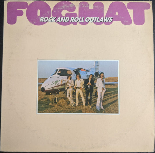 Foghat : Rock And Roll Outlaws (LP, Album, Jac)
