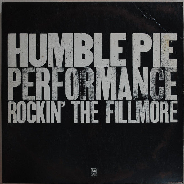 Humble Pie : Performance: Rockin' The Fillmore (2xLP, Album, RE, Mon)