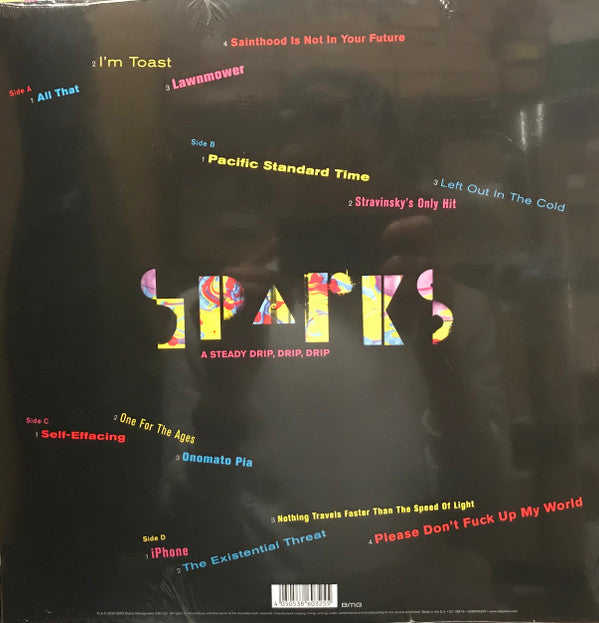 Sparks : A Steady Drip, Drip, Drip (2xLP, Album, Ltd, Pic)