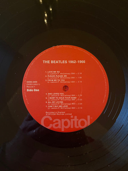 The Beatles : 1962-1966 (2xLP, Comp, RE, Jac)
