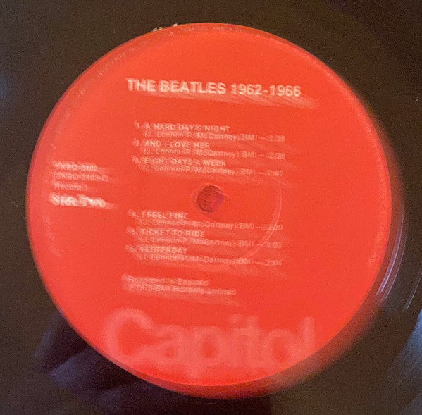 The Beatles : 1962-1966 (2xLP, Comp, RE, Jac)