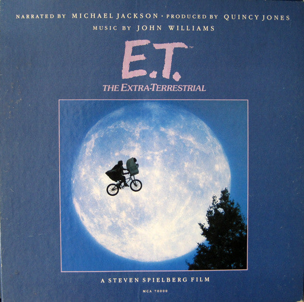 Michael Jackson / John Williams (4) : E.T. The Extra-Terrestrial (LP, Album, S/Edition, Glo + Box)