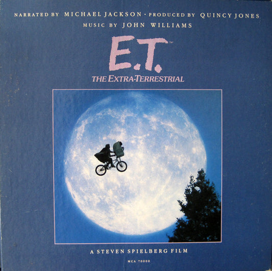 Michael Jackson / John Williams (4) : E.T. The Extra-Terrestrial (LP, Album, S/Edition, Glo + Box)