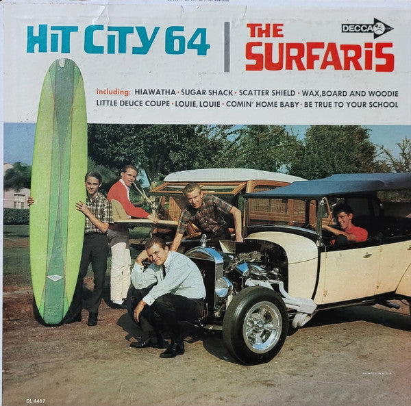 The Surfaris : Hit City '64 (LP, Album, Mono, Pin)