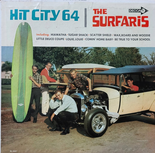 The Surfaris : Hit City '64 (LP, Album, Mono, Pin)