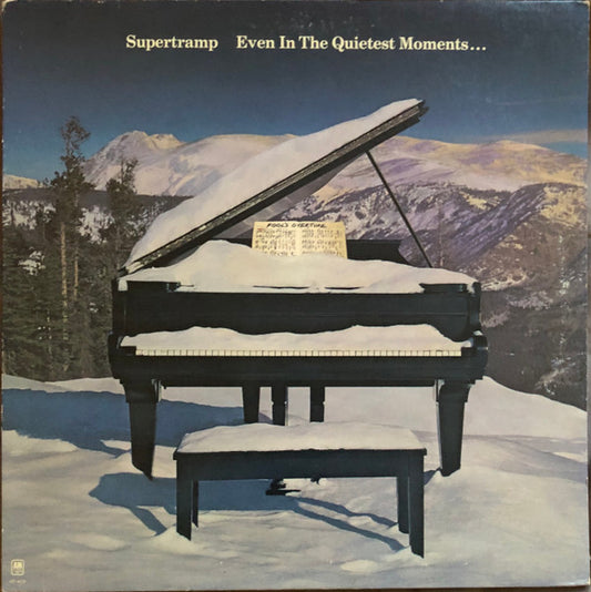 Supertramp : Even In The Quietest Moments... (LP, Album, RE, Ind)