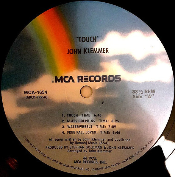 John Klemmer : Touch (LP, Album, RE, Glo)