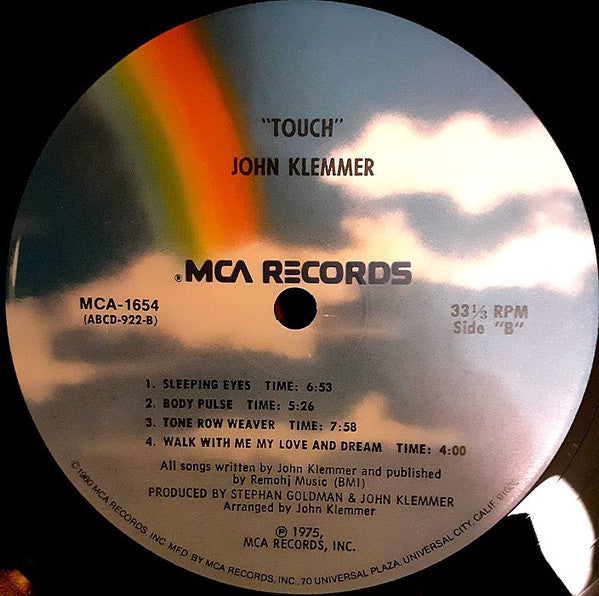 John Klemmer : Touch (LP, Album, RE, Glo)