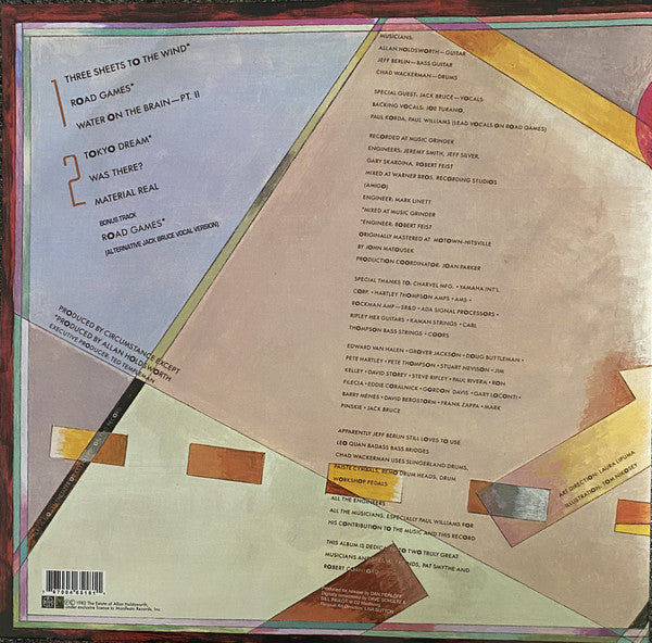 Allan Holdsworth : Road Games (LP)